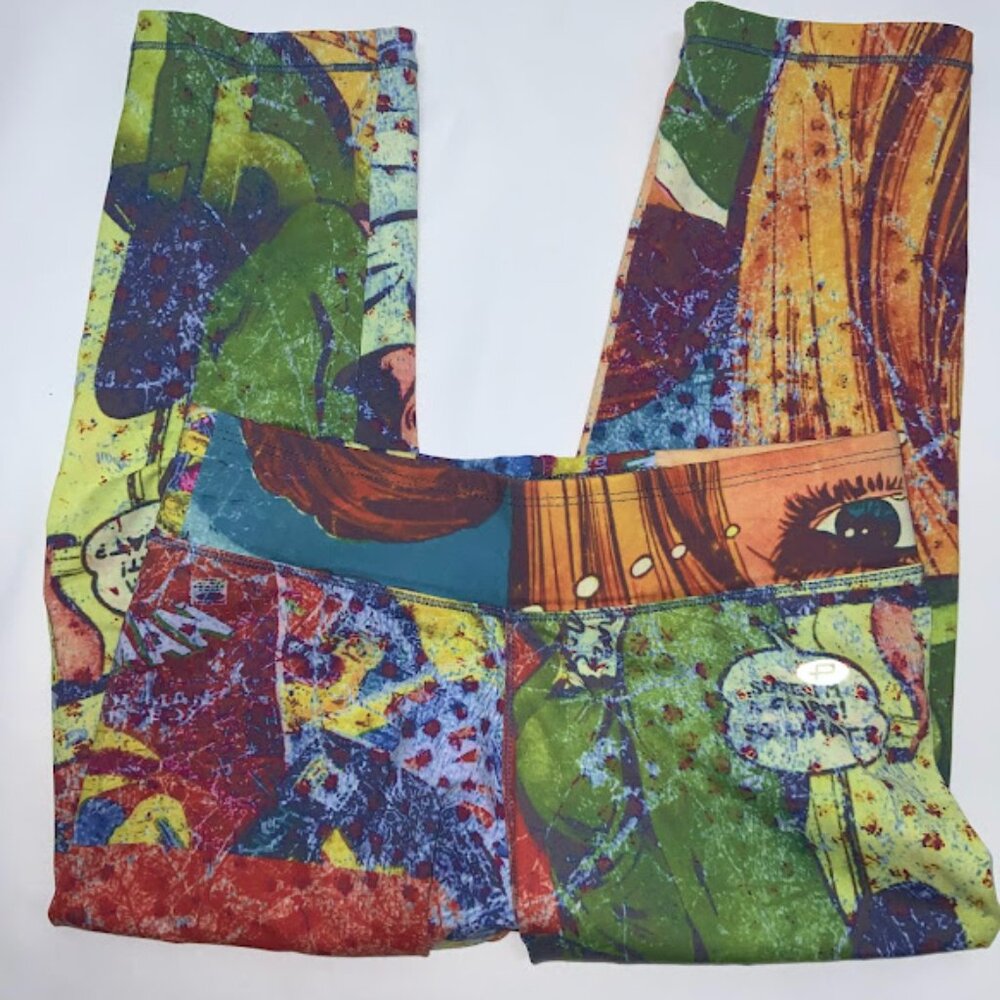 Protokolo Sportswear comic Style Leggings Size Med